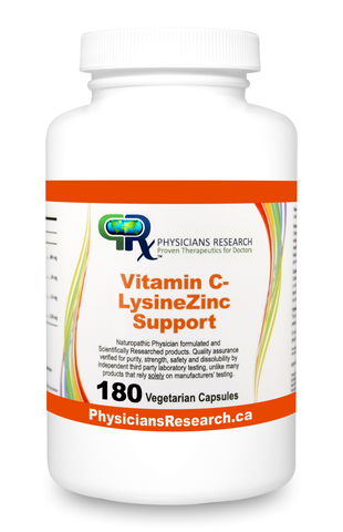 Vitamin C-Lysine Zinc Support 250 Vcap